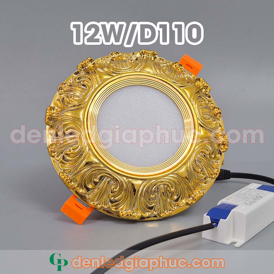 Đèn âm trần downlight cổ điển 12W Vintage Z3 D110