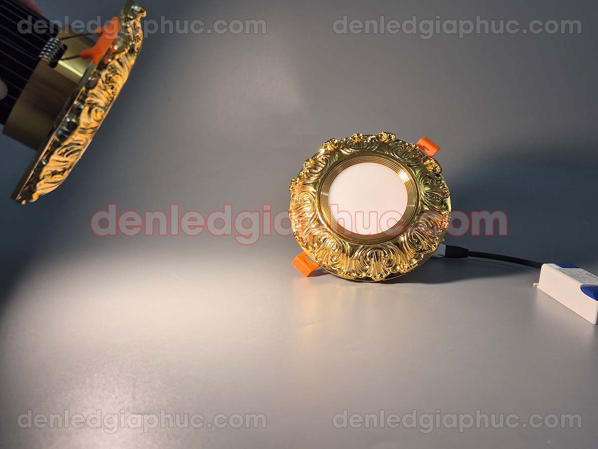 đèn âm trần cổ điển ánh sáng 4000k