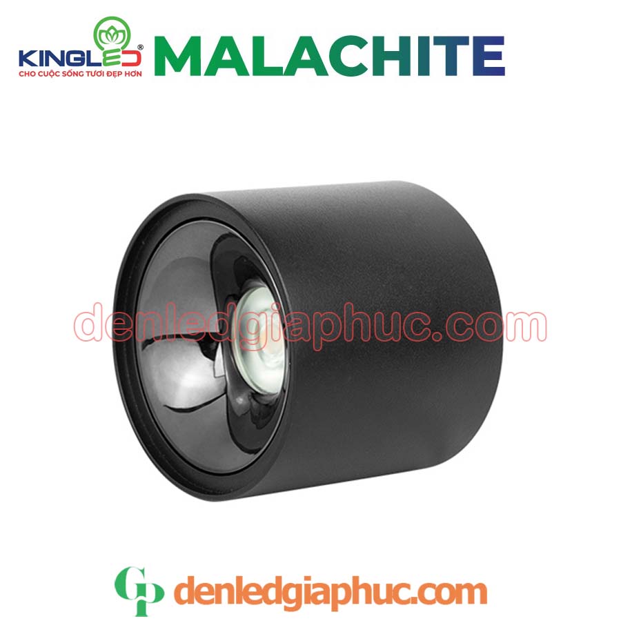 Hình ảnh đèn led ống bơ Malachite 12w kingled