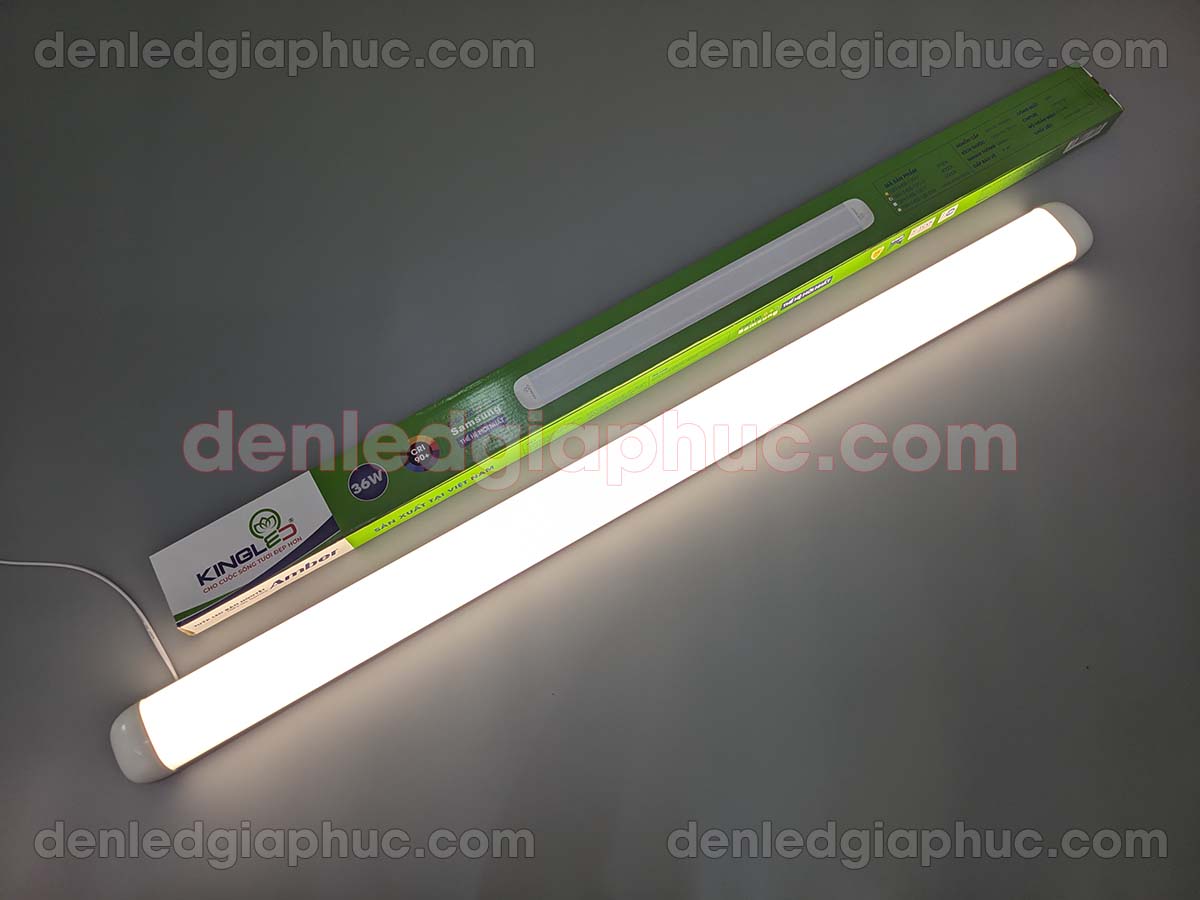 Hình ảnh đèn tuýp led bán nguyệt 3 chế độ 36w kingled