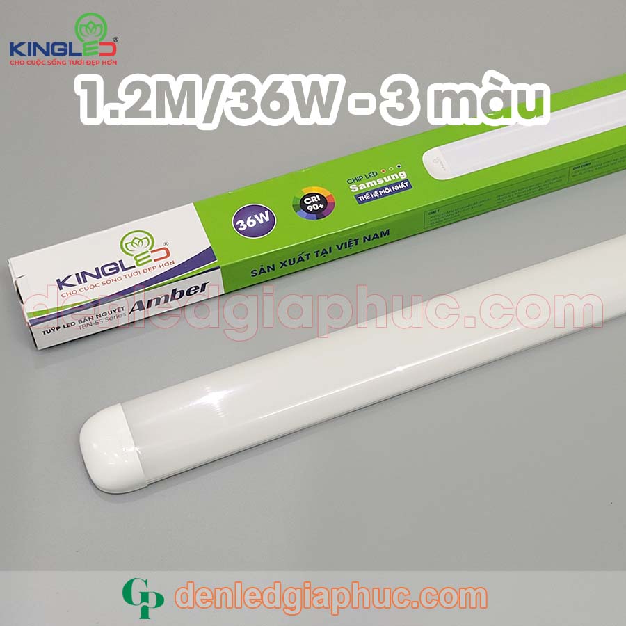 Đèn bán nguyệt 3 chế độ 1m2 36w Amber Kingled