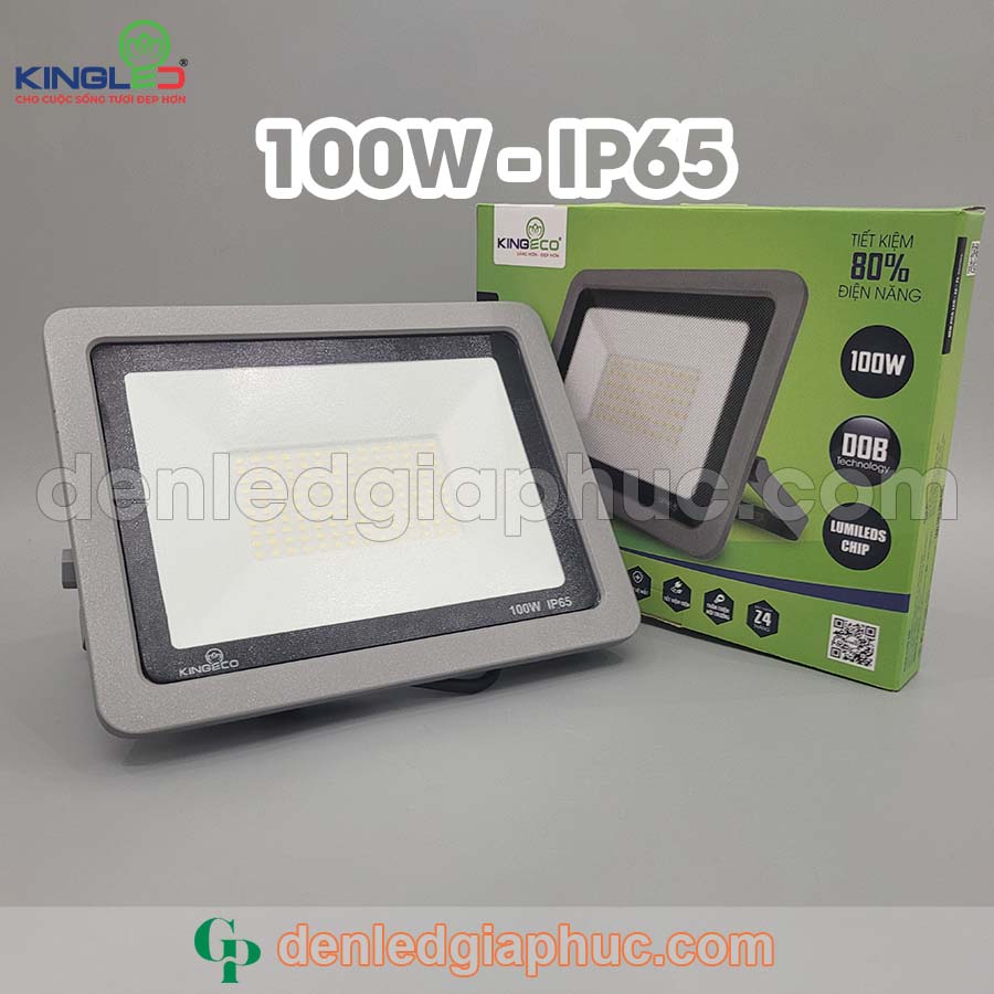 Đèn led 100w ngoài trời IP65 Kingled chống chói 