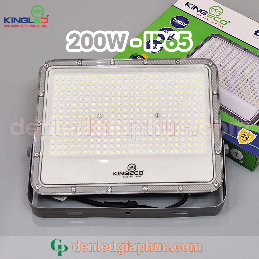 Đèn pha led 200w IP65 Kingeco