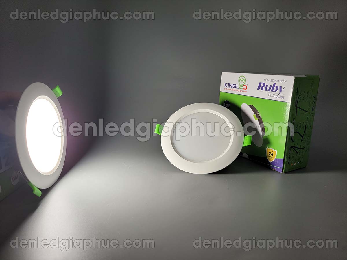 Hình ảnh đèn mắt trâu 8w kingled