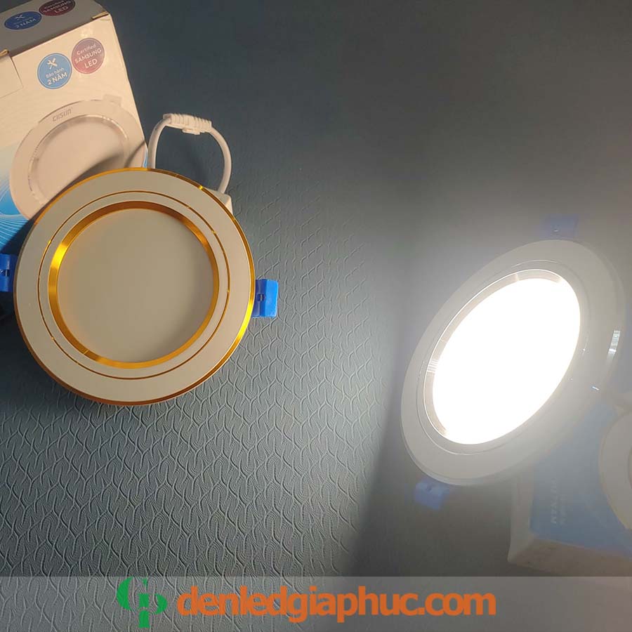 Hình ảnh đèn mắt trâu 12w 3 màu