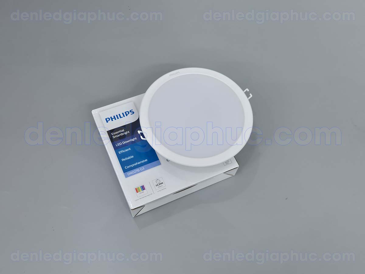 Hình ảnh đèn downlight 6w Philips