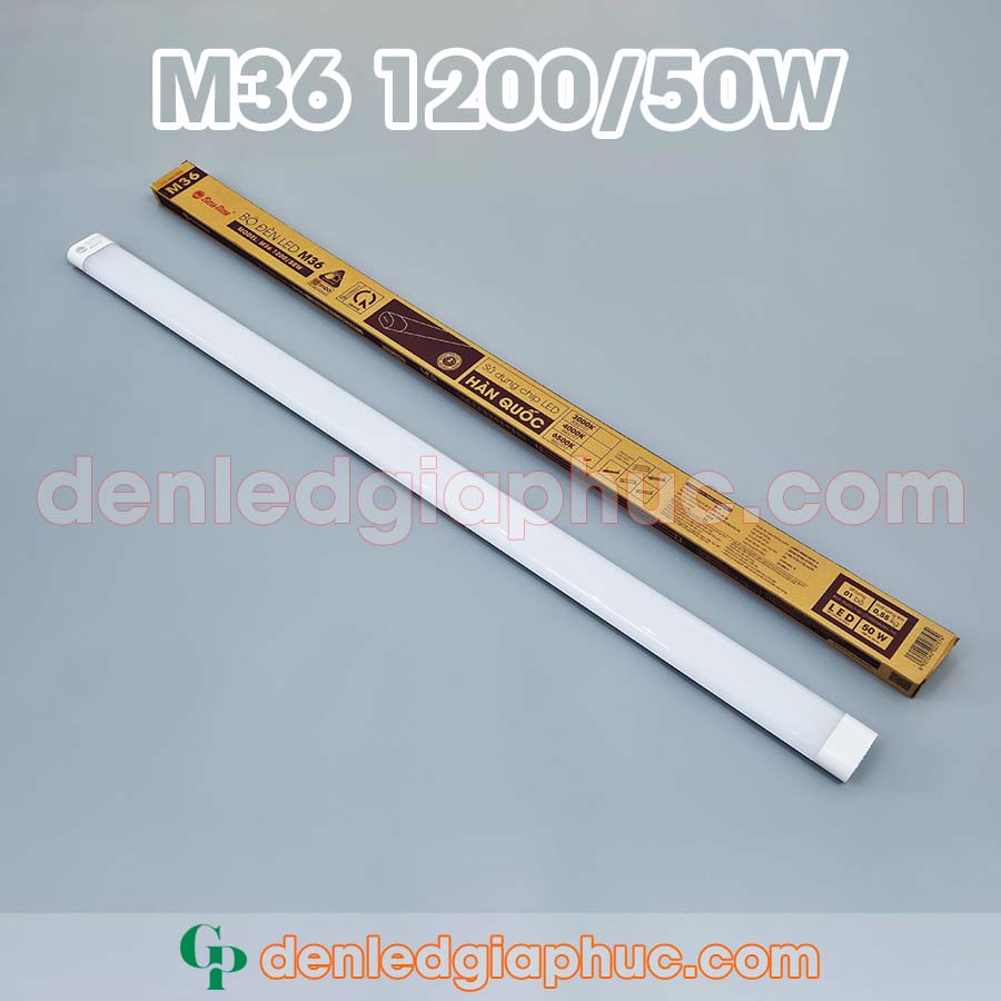 Bóng đèn bán nguyệt rạng đông M36 1.2m 50w tràn viền
