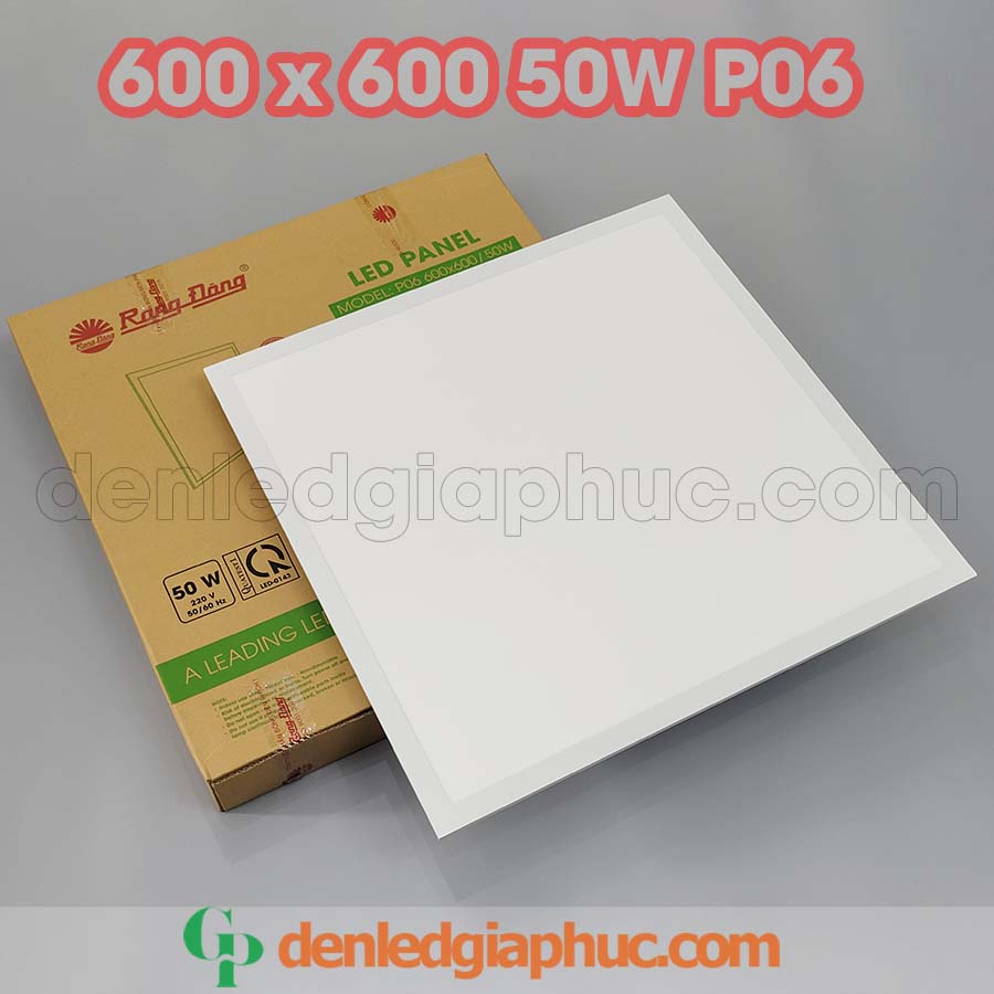 Đèn led panel P06 600x600 50W Rạng Đông 
