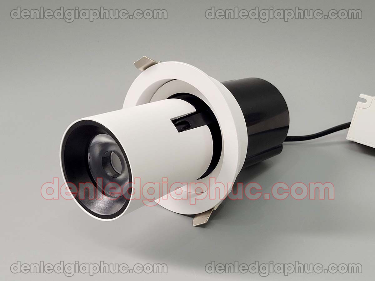 Hình ảnh đèn âm trần spotlight 7w 3 màu