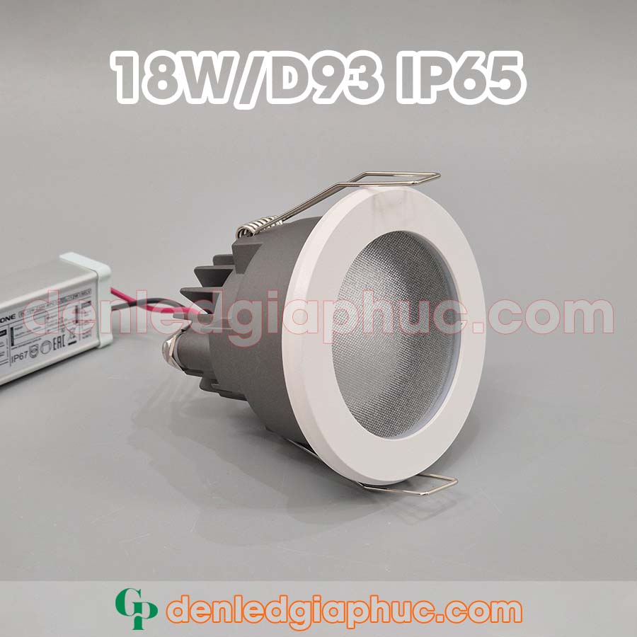 Đèn Spotlight chống ẩm 18W D93 IP65 Waterproof