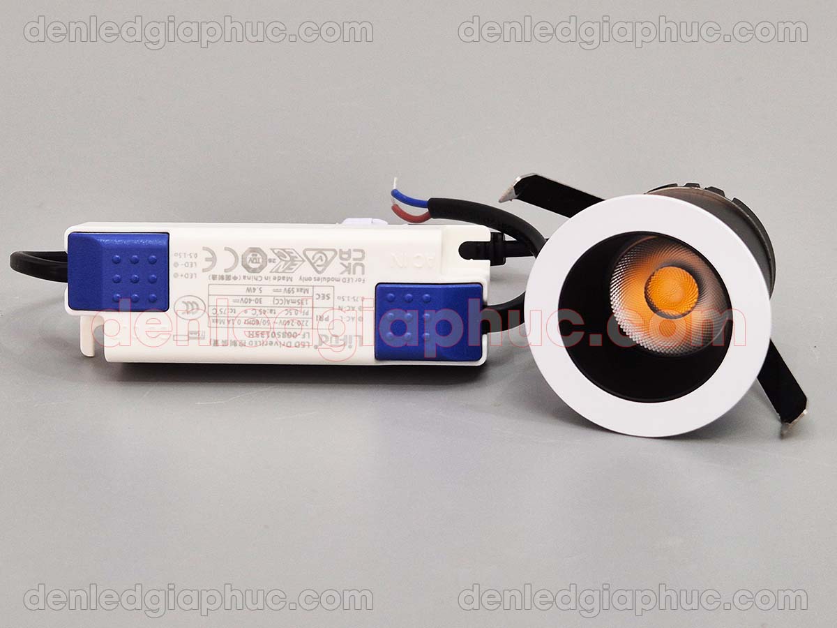 Hình ảnh đèn led âm trần mini 5w